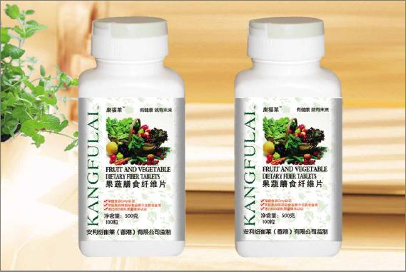 紐崔萊果蔬膳食纖維片 紐崔萊果蔬膳食纖維片
