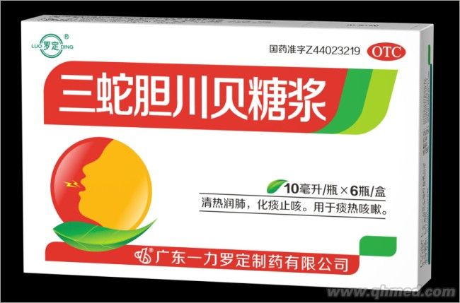 三蛇膽川貝糖漿-10mlx6瓶 